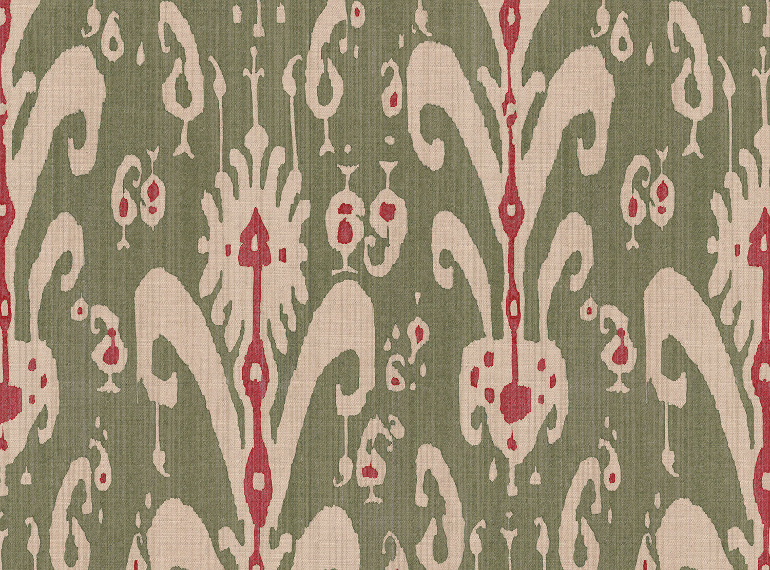 CW: Sage green and red | BASE: Mercia Linen