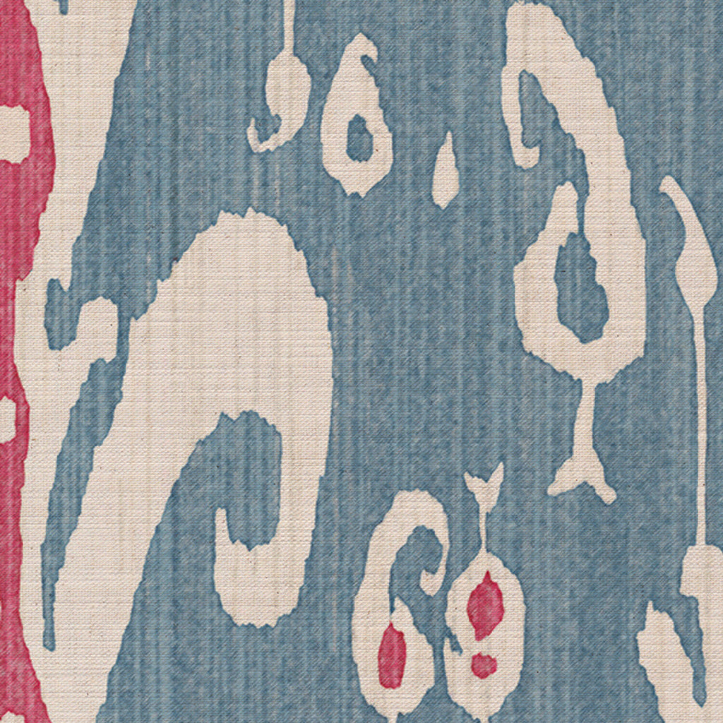 CW: Soft blue and pinky red | BASE: Mercia Linen | HERO
