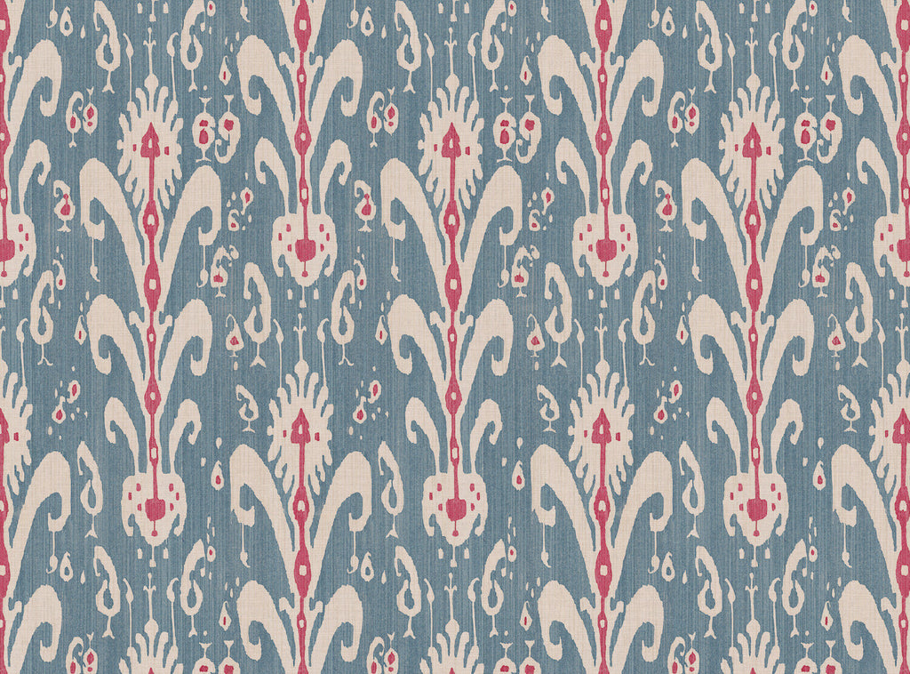 CW: Soft blue and pinky red | BASE: Mercia Linen
