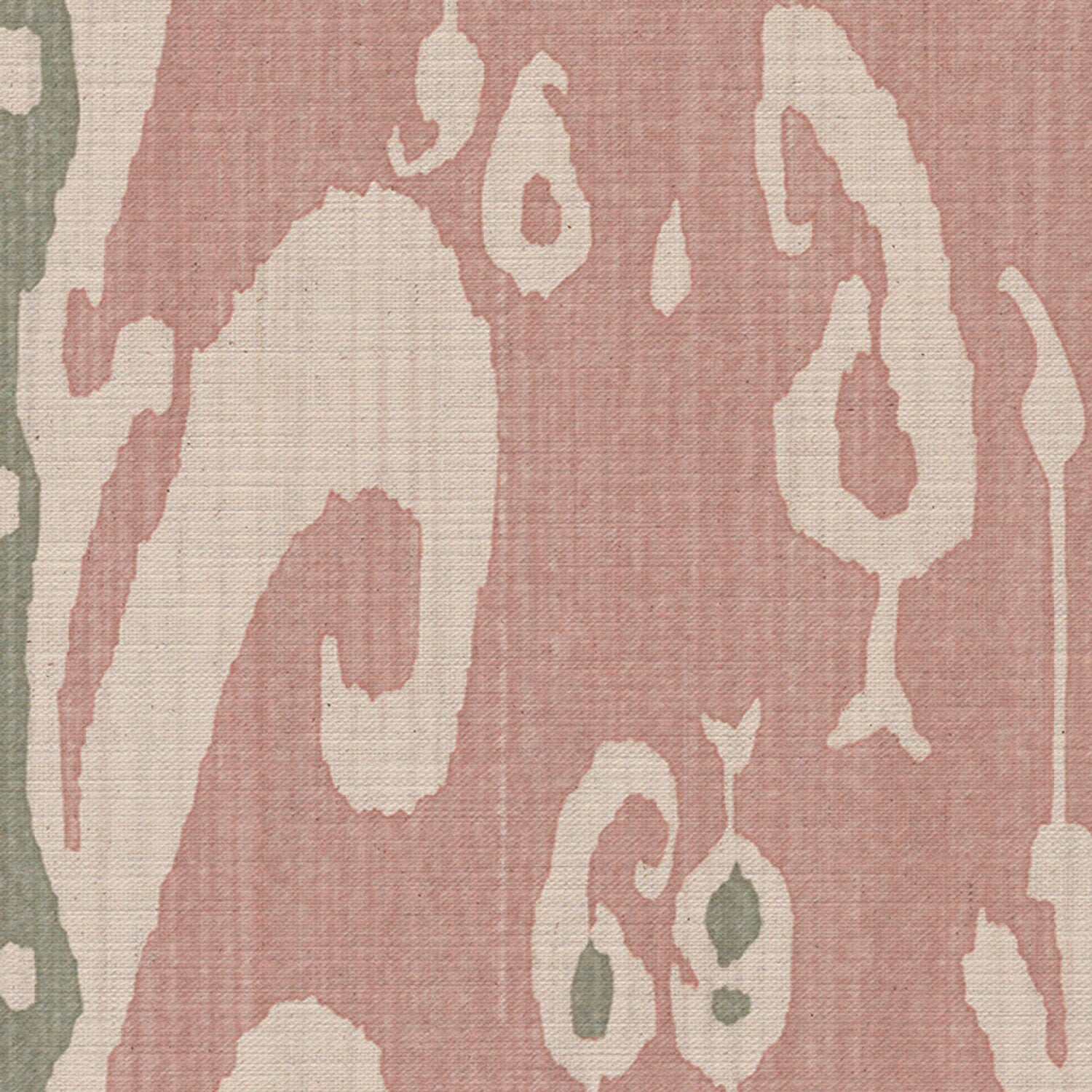 CW: Soft putty pink and grey green | BASE: Mercia Linen | HERO