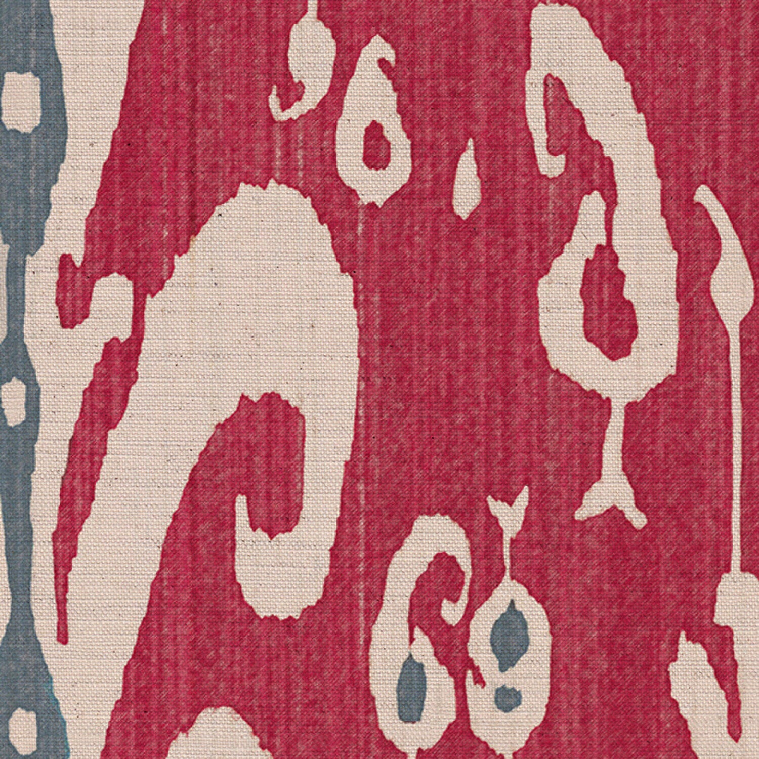 CW: Warm red and grey blue | BASE: Natural Luxury Linen | HERO