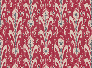 Warm red and grey blue