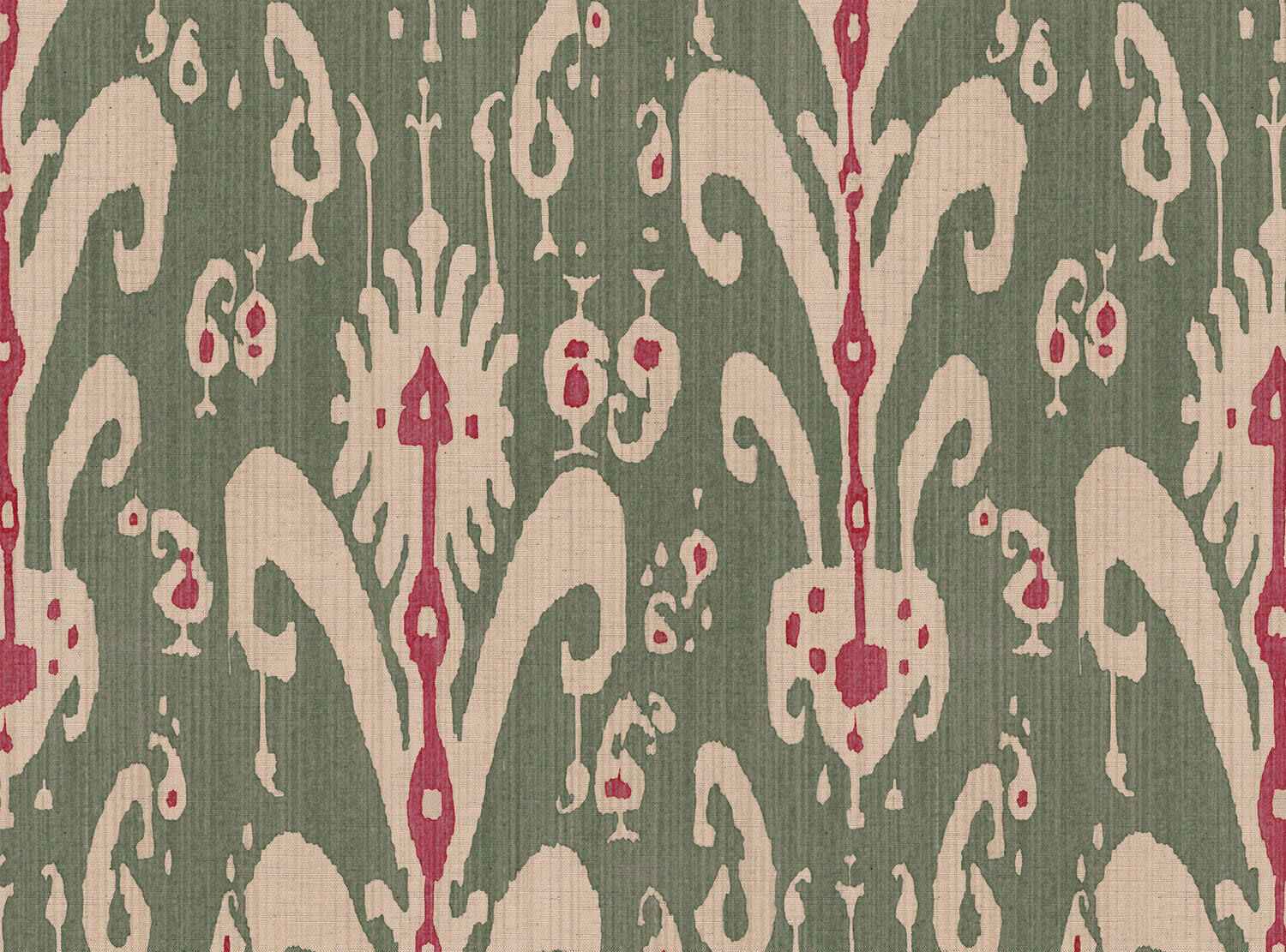 CW: Green and damson | BASE: Natural Luxury Linen