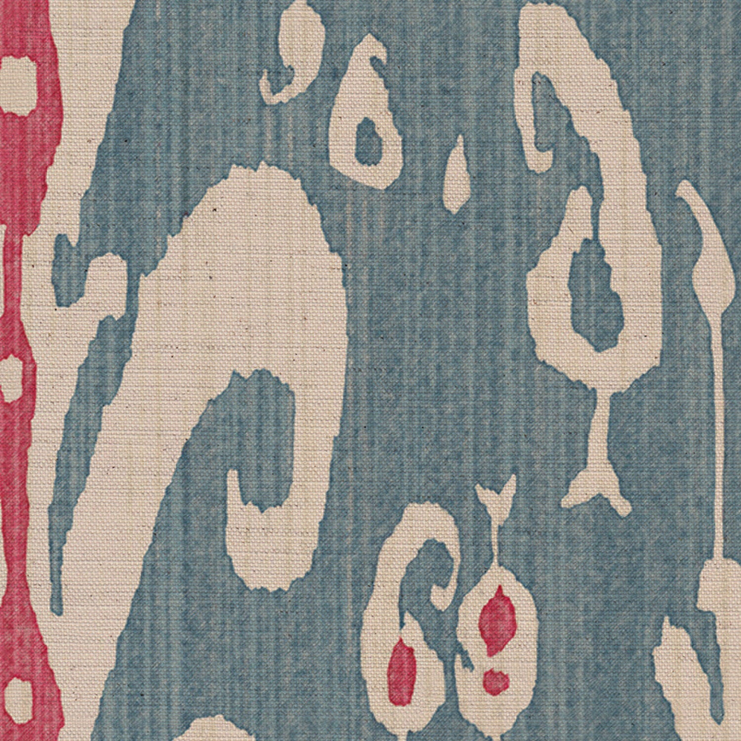 CW: Grey blue and pinky red | BASE: Natural Luxury Linen | HERO