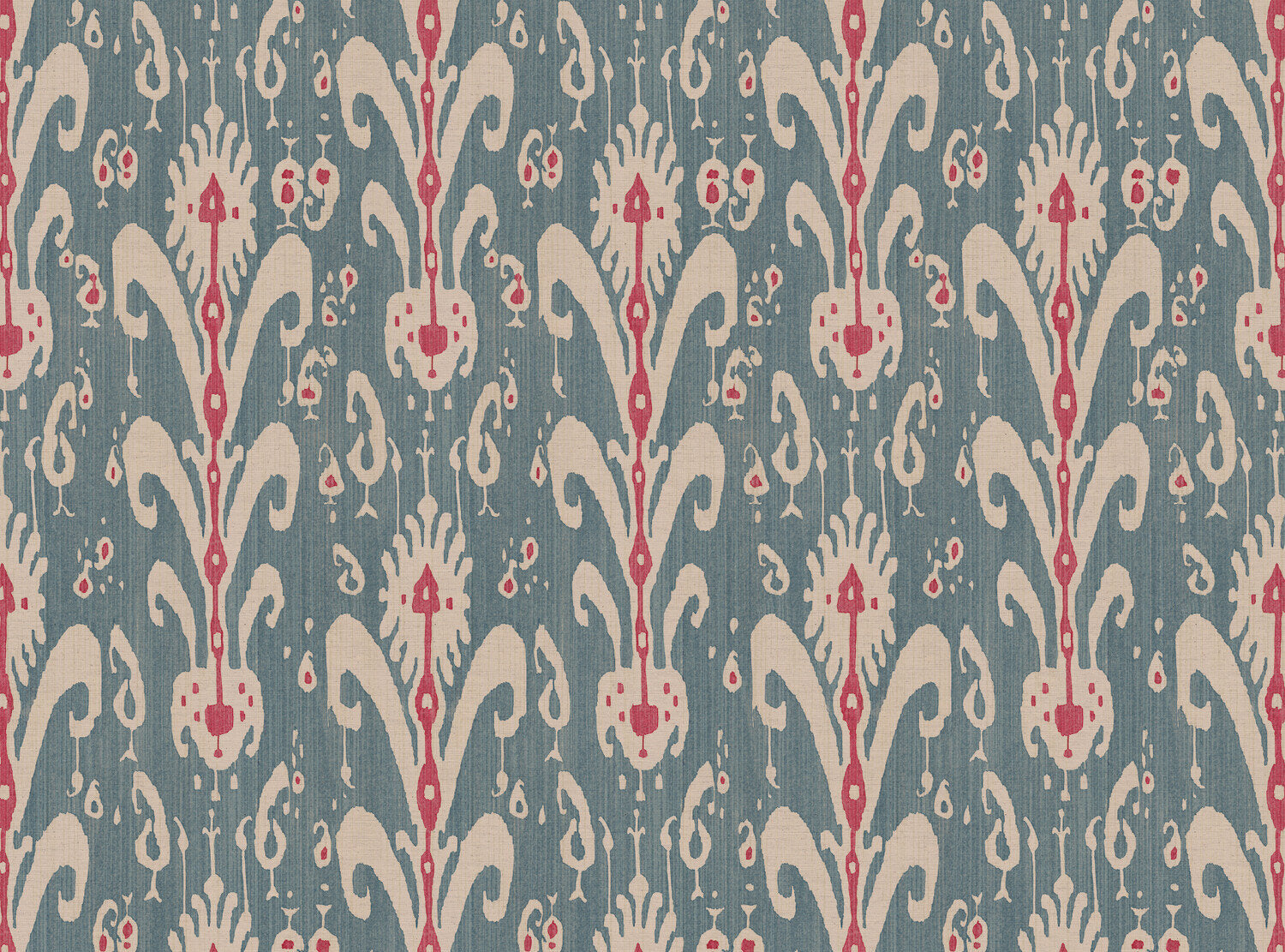 CW: Grey blue and pinky red | BASE: Natural Luxury Linen