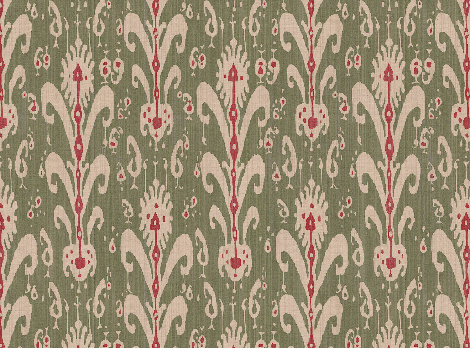 CW: Sage green and red | BASE: Natural Luxury Linen