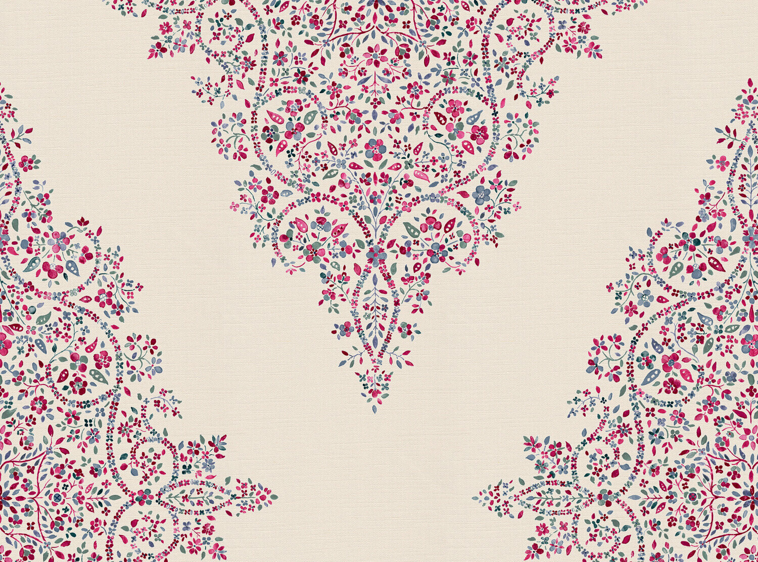 CW: Pinky red and grey blue | BASE: Luxury Linen