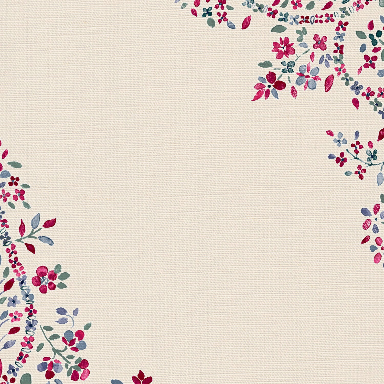 CW: Pinky red and blue | BASE: Luxury Linen | HERO