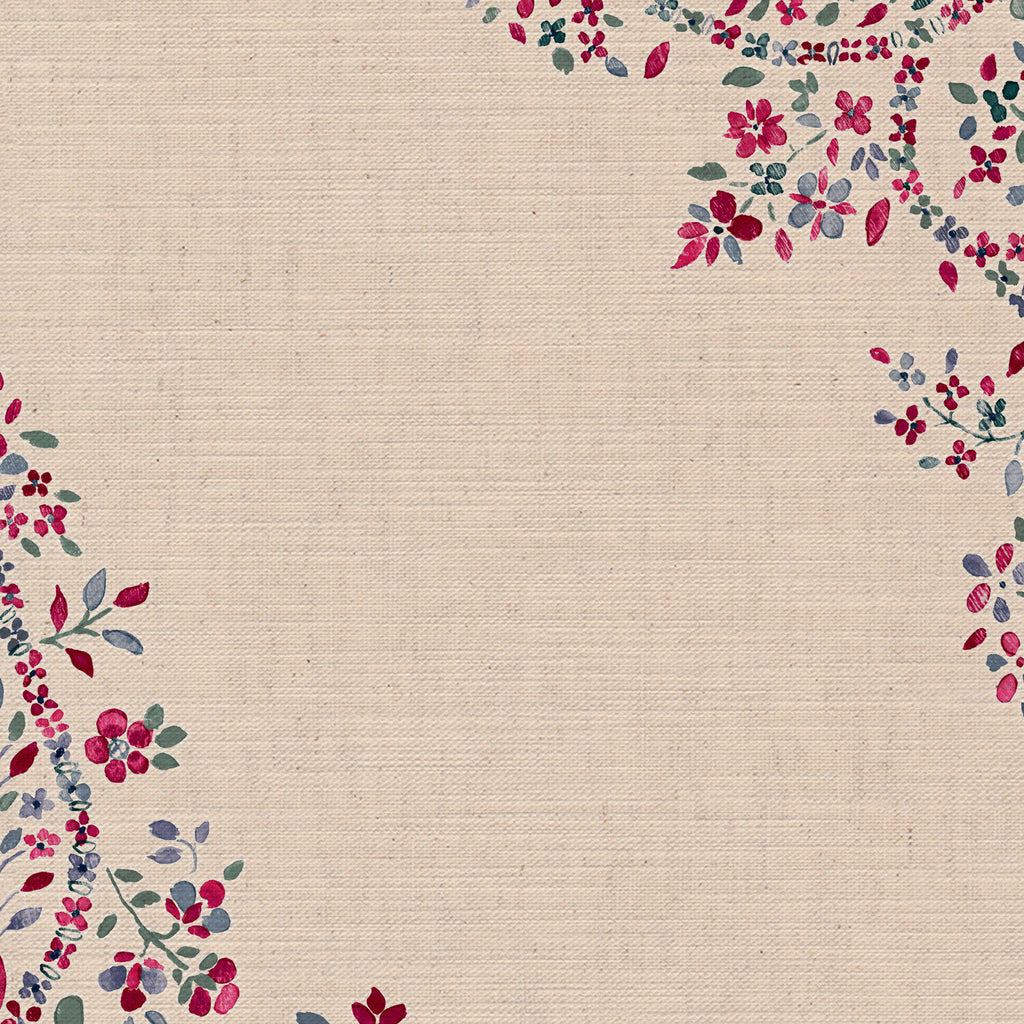 CW: Pinky red and grey blue | BASE: Mercia Linen | HERO