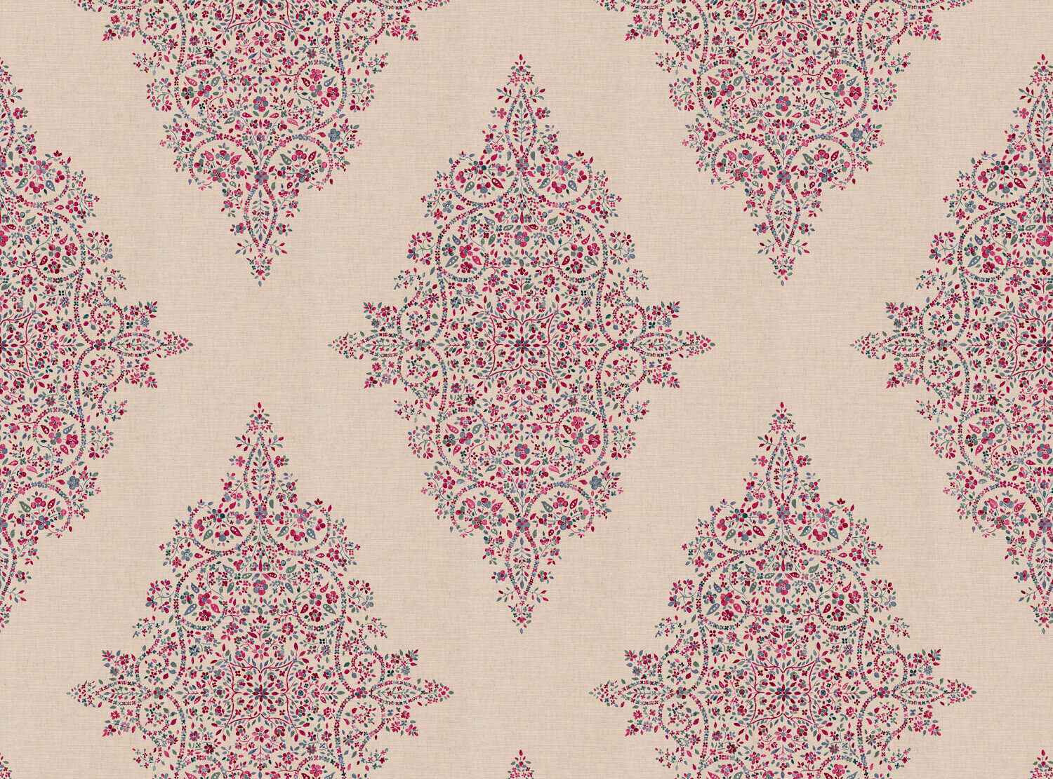 CW: Pinky red and grey blue | BASE: Mercia Linen