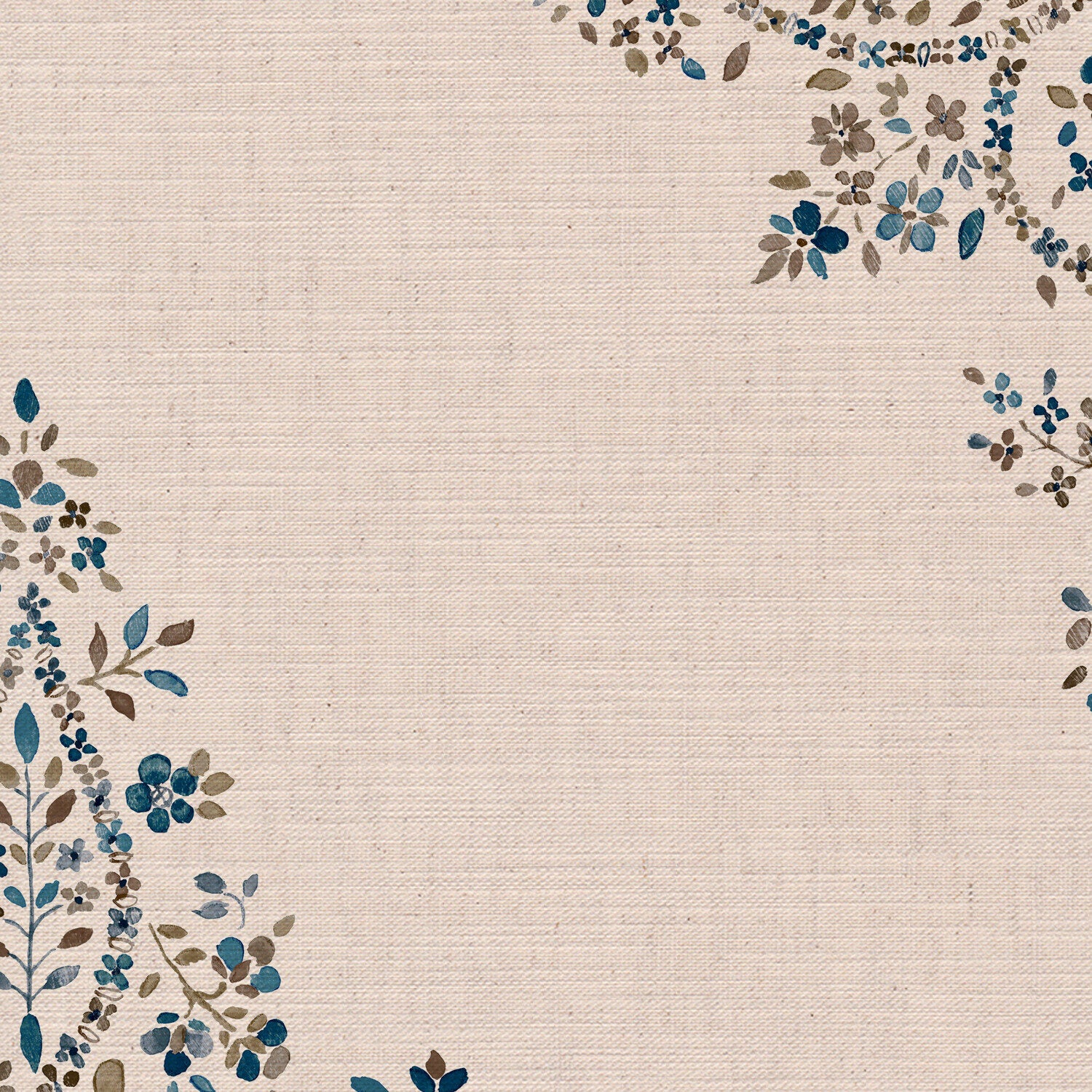 CW: Green blue and brown | BASE: Mercia Linen | HERO