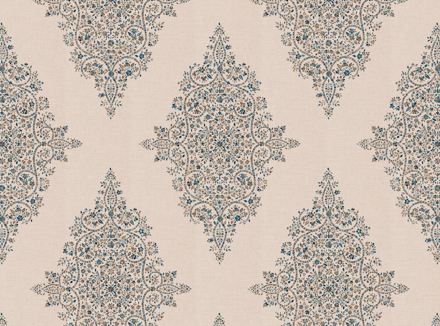 CW: Green blue and brown | BASE: Mercia Linen