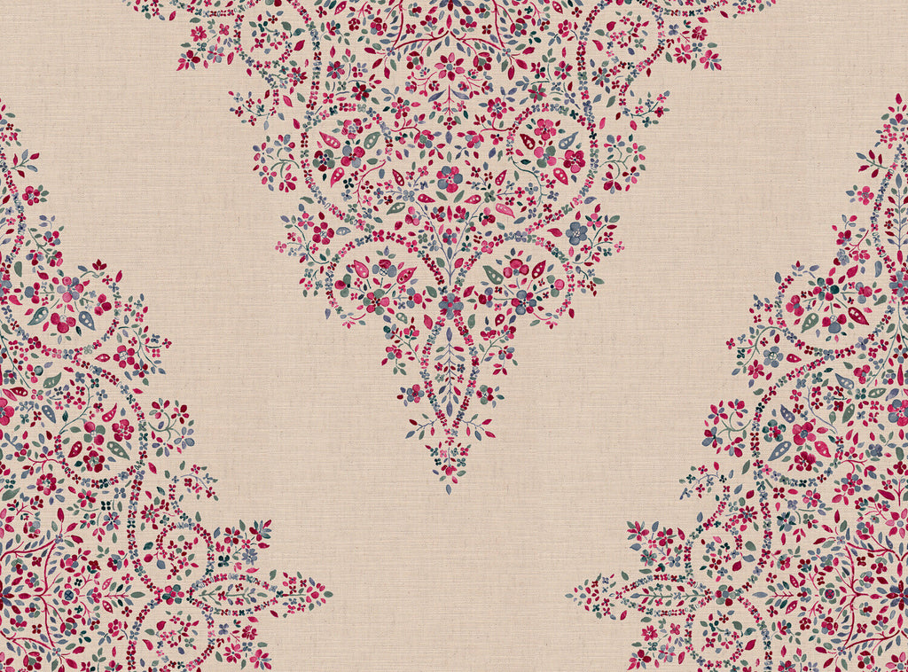 CW: Pinky red and blue | BASE: Mercia Linen