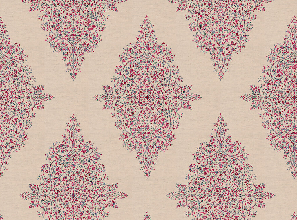 CW: Pinky red and blue | BASE: Natural Luxury Linen