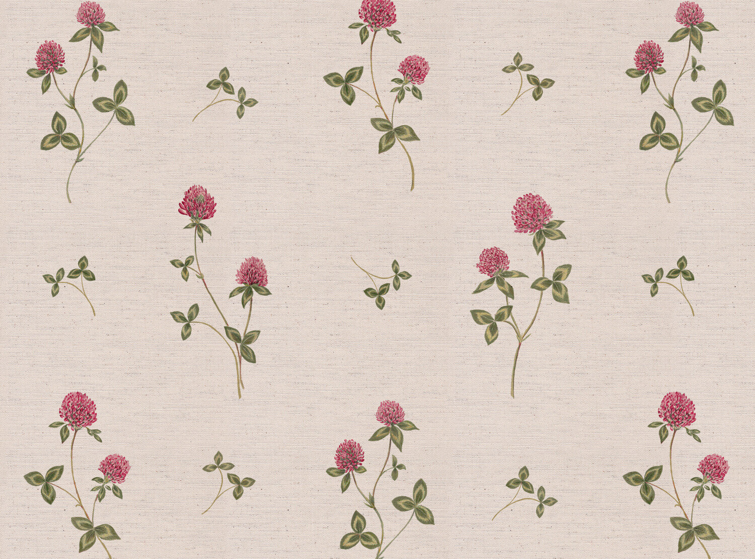 CW: Pink and vintage green | BASE: Natural Luxury Linen