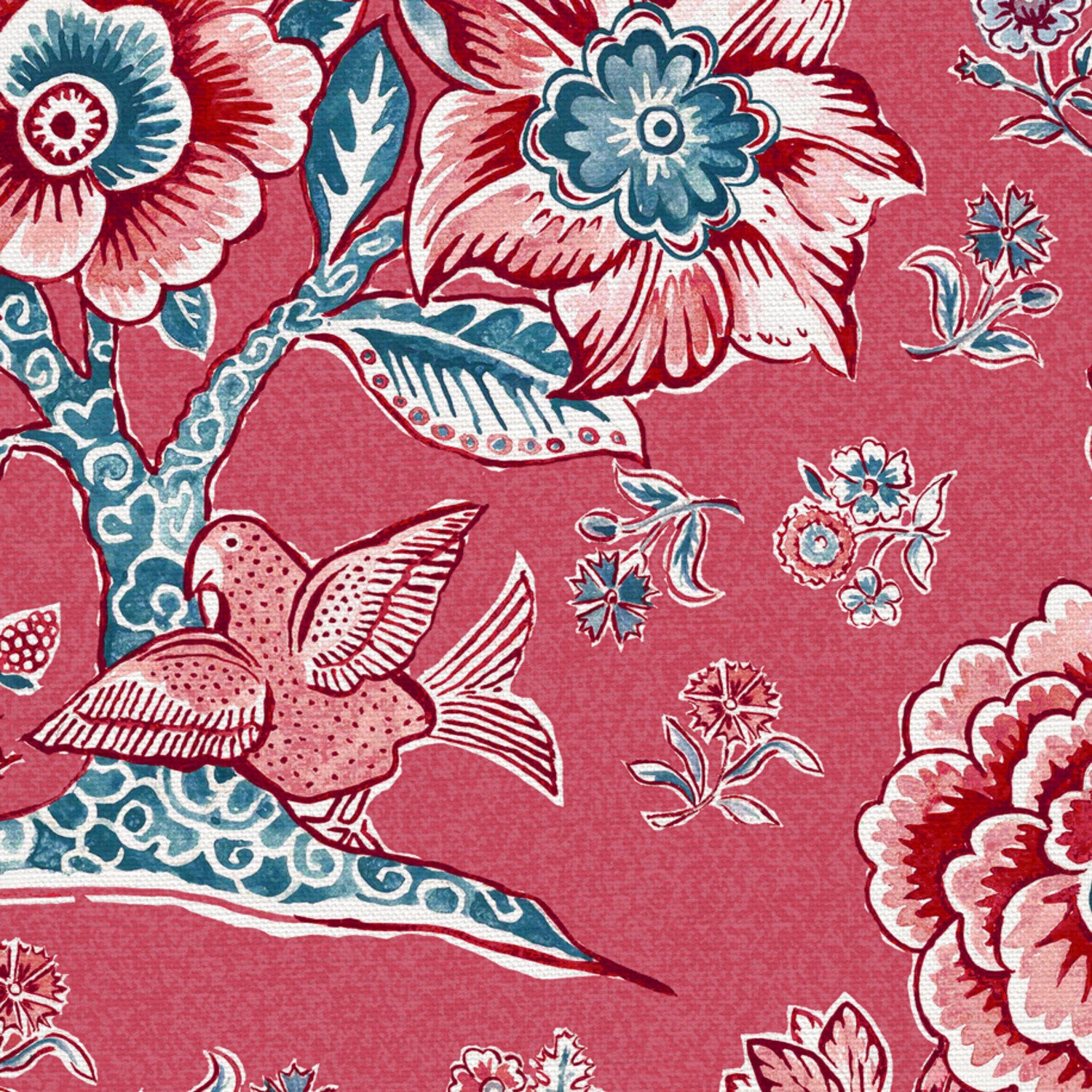 CW: Pinky red and blue | BASE: Luxury Linen | HERO
