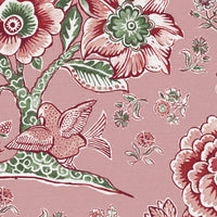 Soft pink ground pink and green