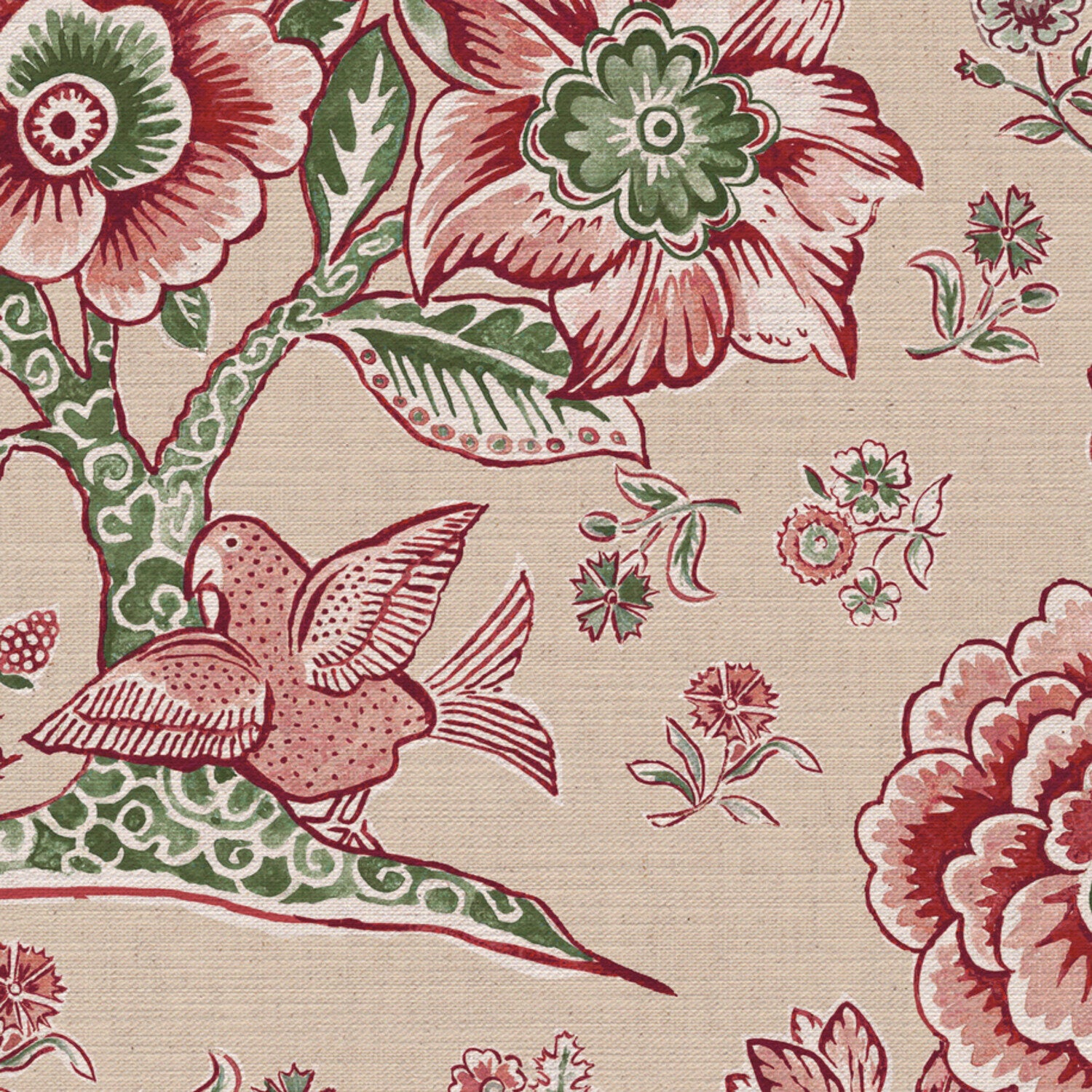 CW: Pink and green | BASE: Mercia Linen | HERO