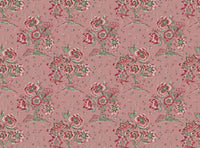 Soft pink ground pink and green