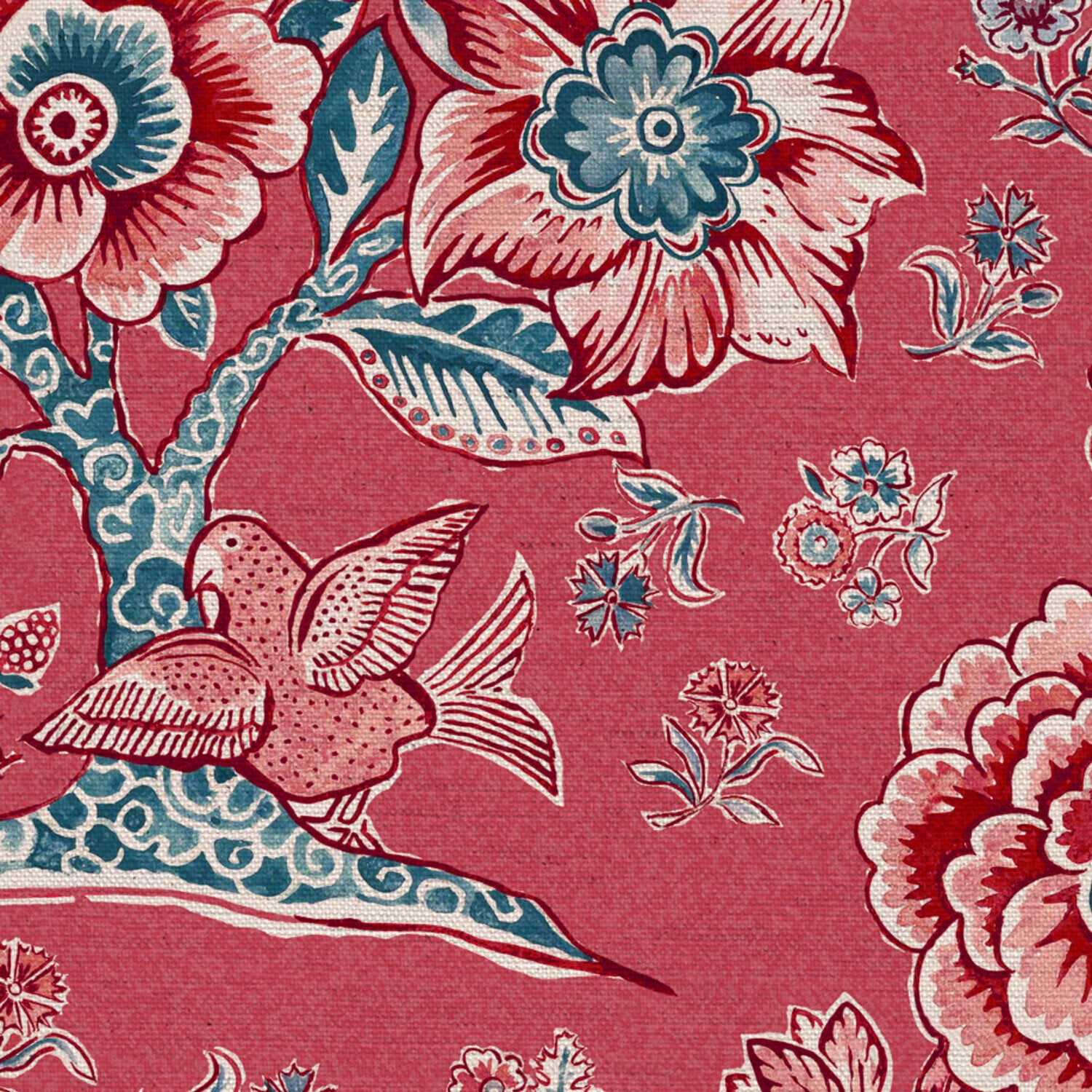 CW: Pinky red and blue | BASE: Natural Luxury Linen | HERO