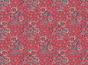 Pinky red and blue