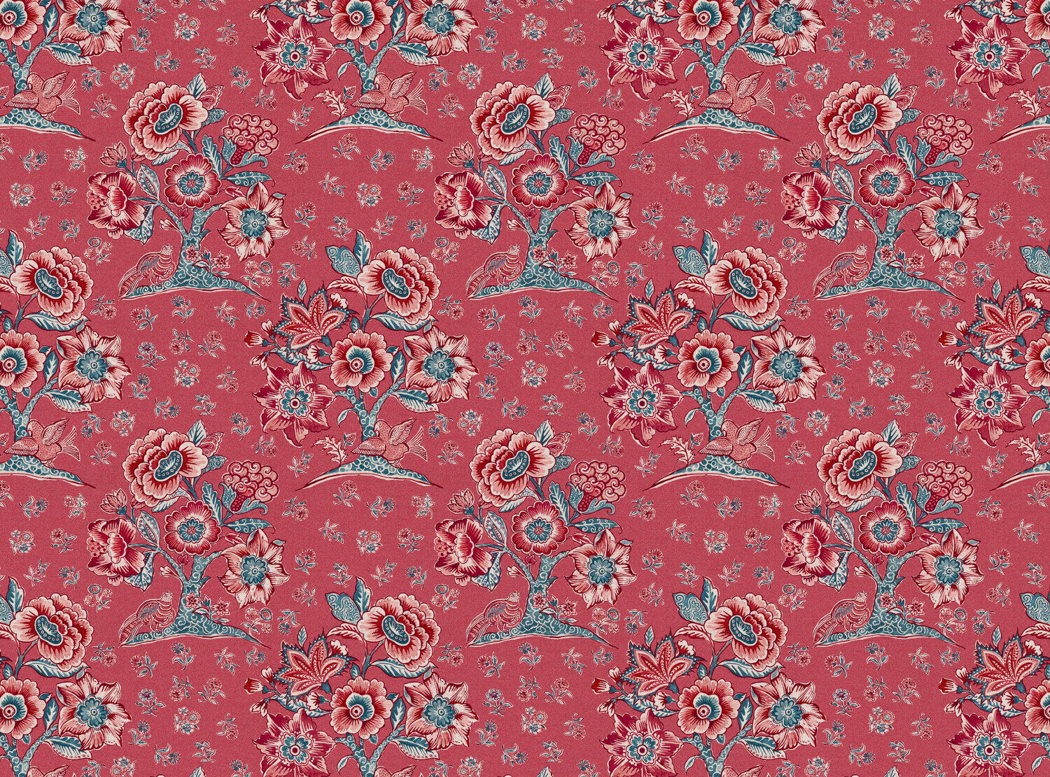 CW: Pinky red and blue | BASE: Natural Luxury Linen