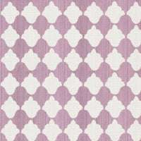 Lilac on white