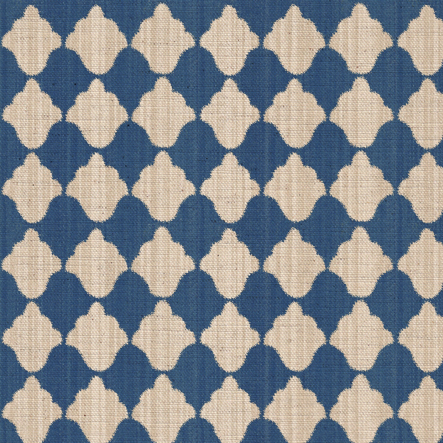 CW: Indigo blue | BASE: Natural Luxury Linen | HERO