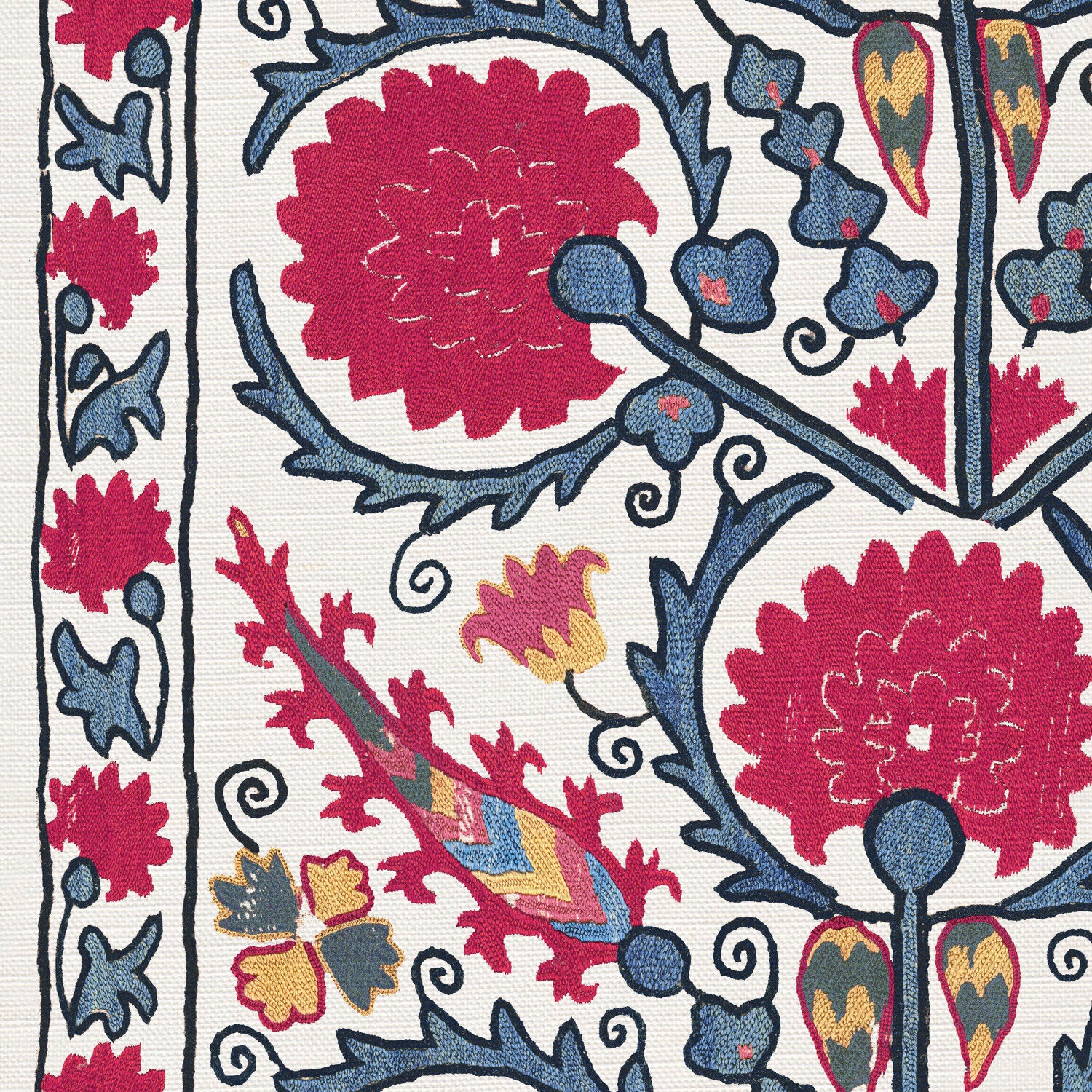 CW: Red blue and green | BASE: Luxury Linen | HERO