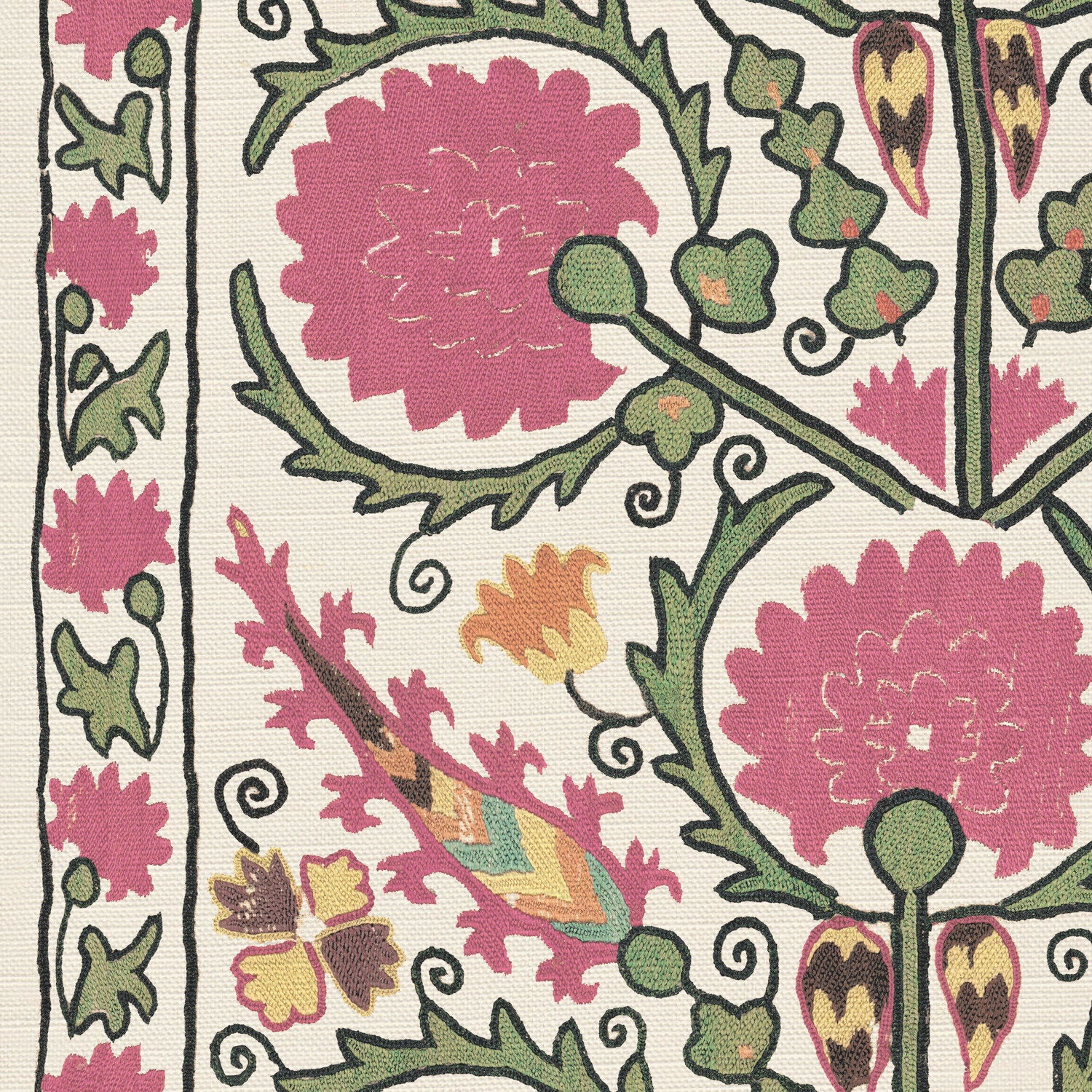 CW: Soft pink and green | BASE: Luxury Linen | HERO