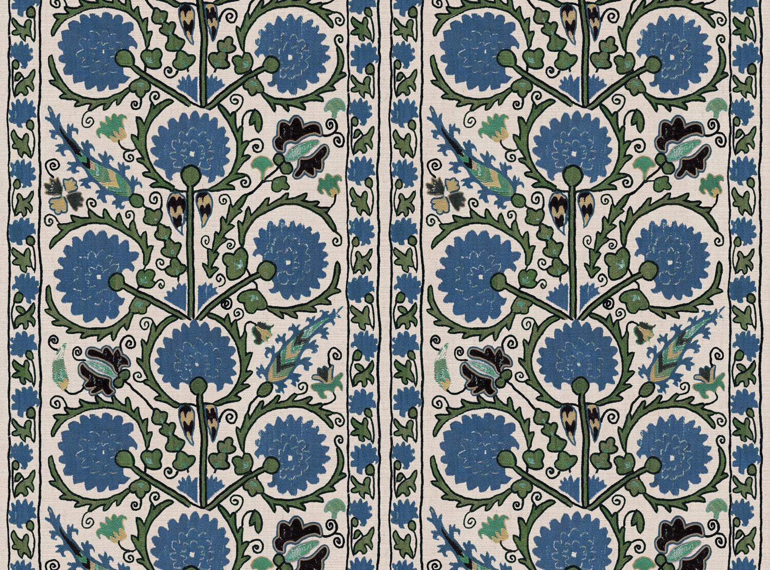 CW: Blue and green | BASE: Mercia Linen
