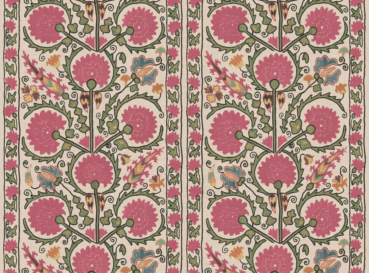 CW: Soft pink and green | BASE: Mercia Linen