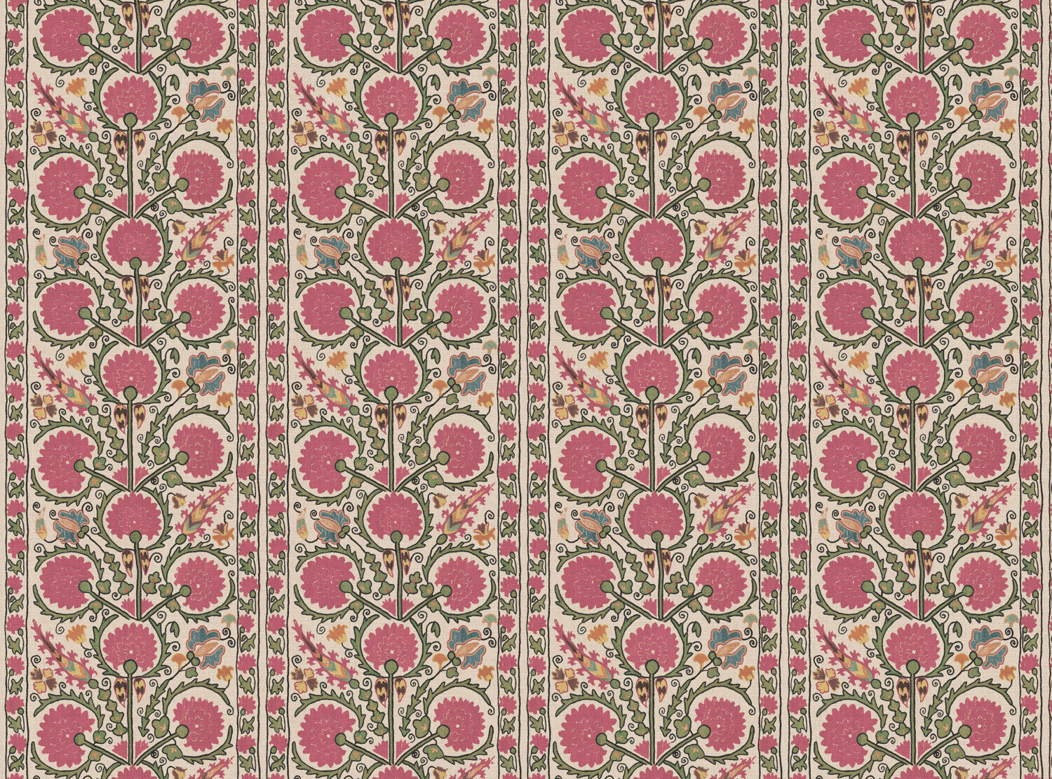 CW: Soft pink and green | BASE: Mercia Linen