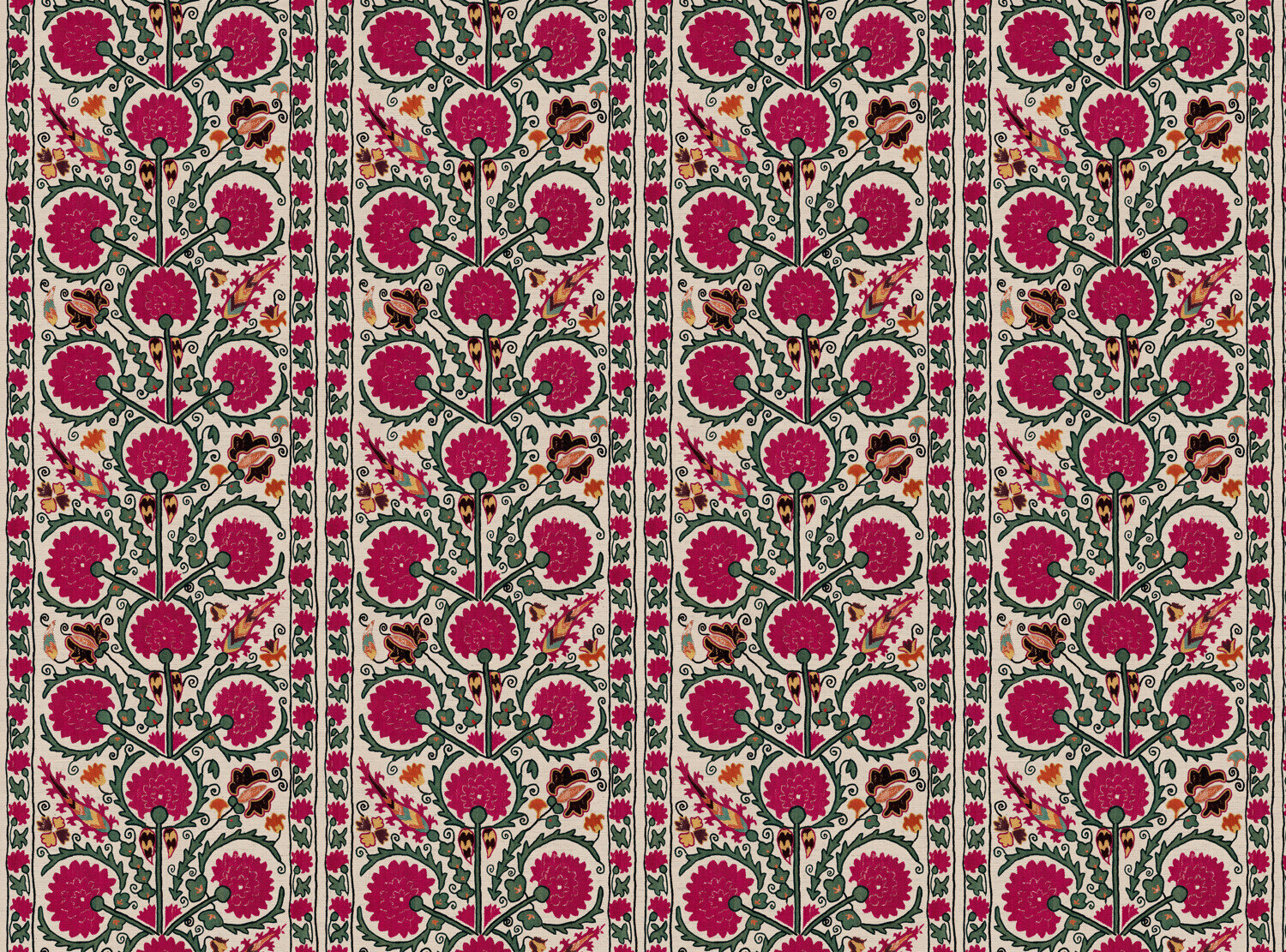 CW: Damson and green | BASE: Natural Luxury Linen