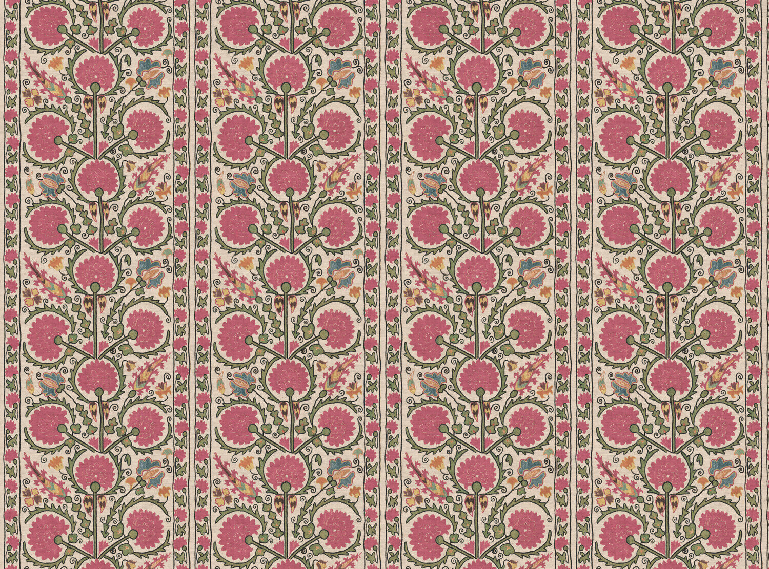 CW: Soft pink and green | BASE: Natural Luxury Linen