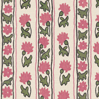 Soft pink and green