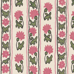 Soft pink and green