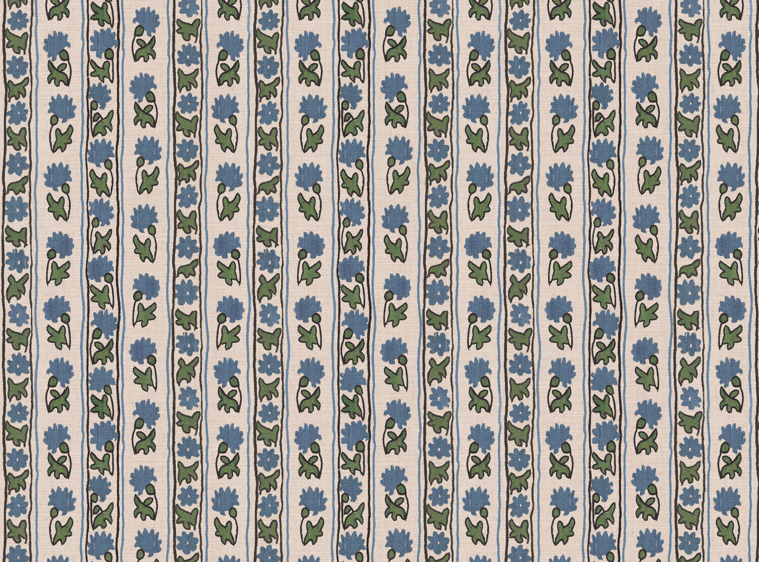 CW: Soft blue and green | BASE: Mercia Linen