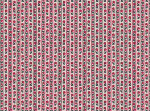 Warm red and grey blue