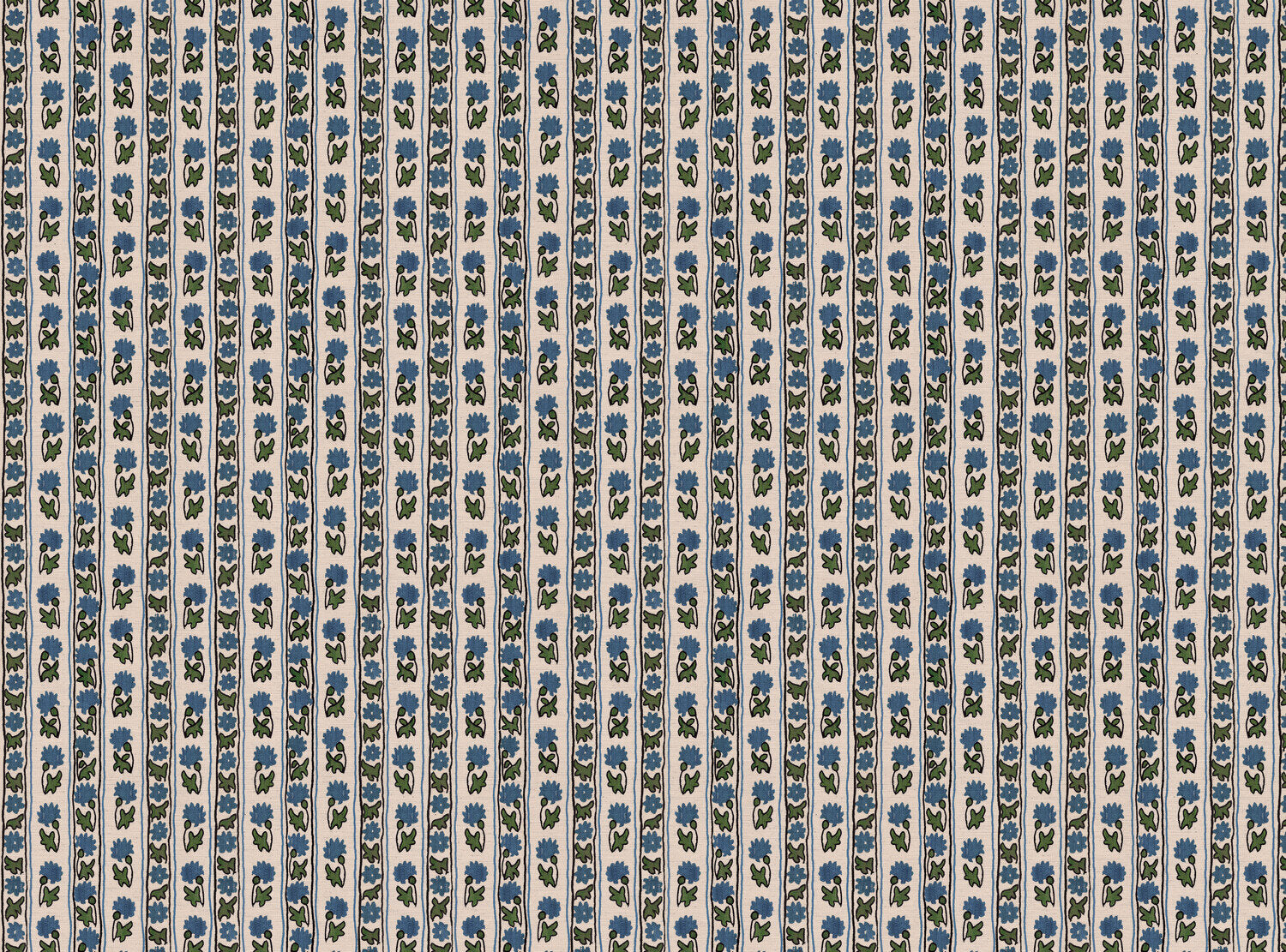 CW: Blue and green | BASE: Natural Luxury Linen