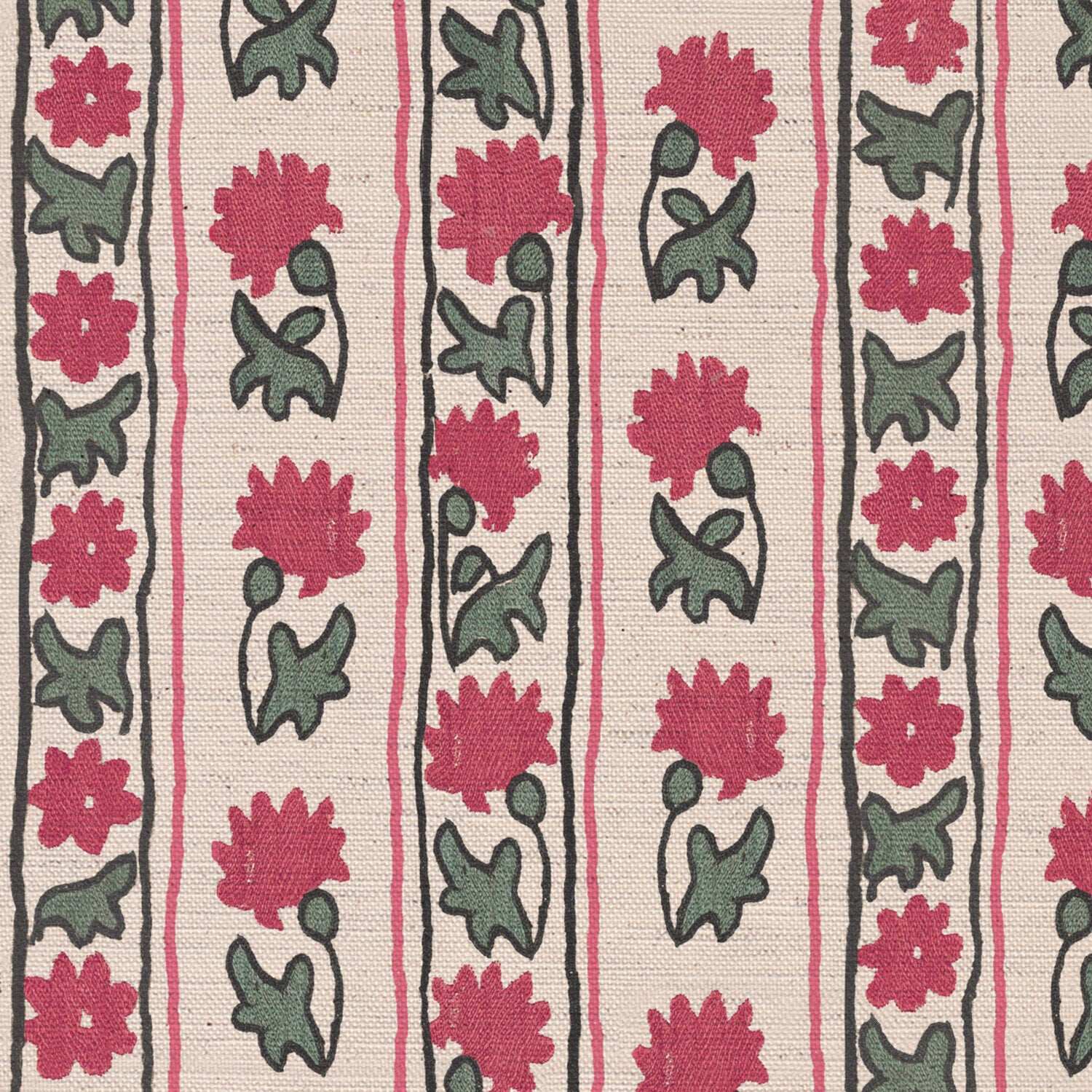 CW: Pink and blue green | BASE: Natural Luxury Linen | HERO
