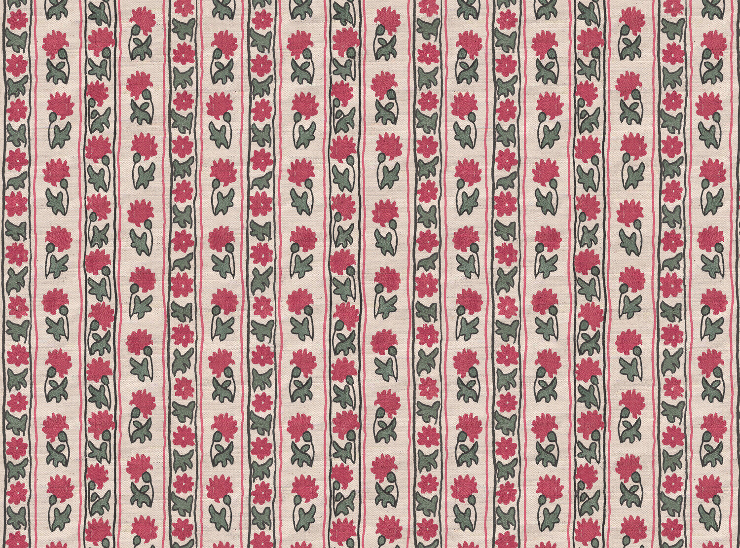 CW: Pink and blue green | BASE: Natural Luxury Linen