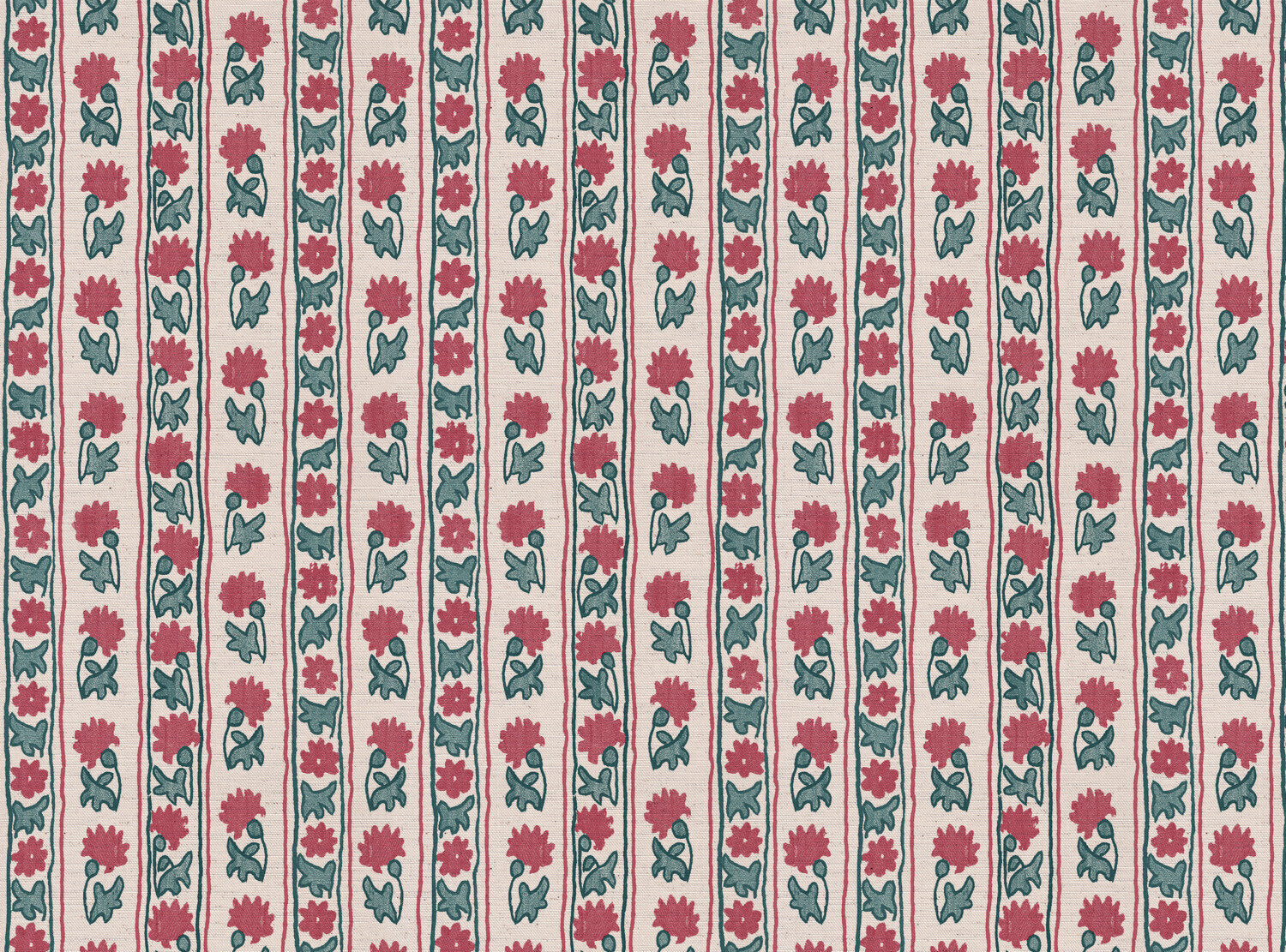 CW: Pink and green blue | BASE: Natural Luxury Linen