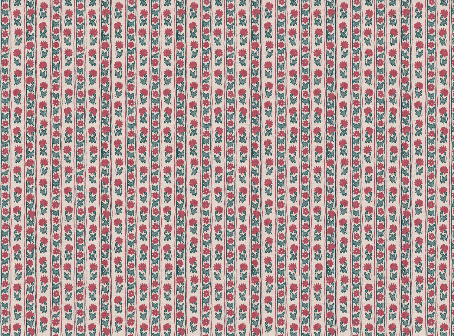 CW: Pink and green blue | BASE: Natural Luxury Linen