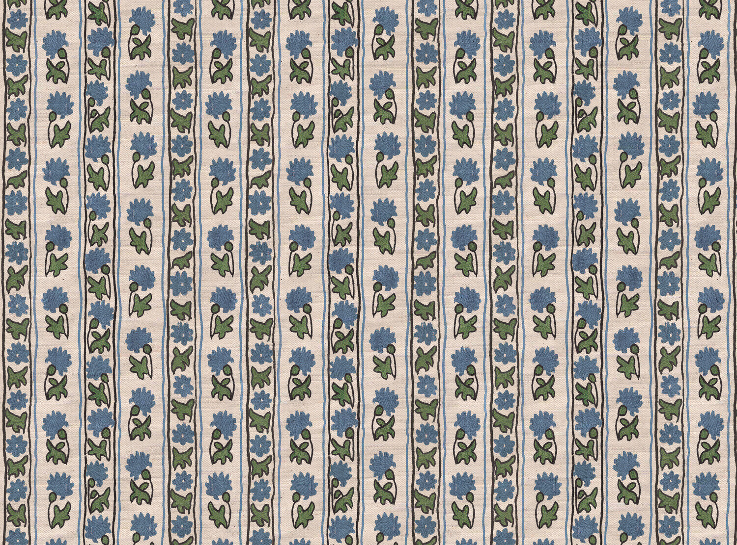CW: Soft blue and green | BASE: Natural Luxury Linen