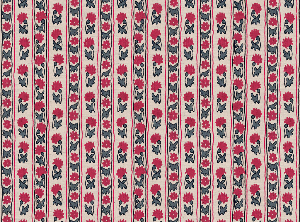 CW: Warm red and grey blue | BASE: Natural Luxury Linen
