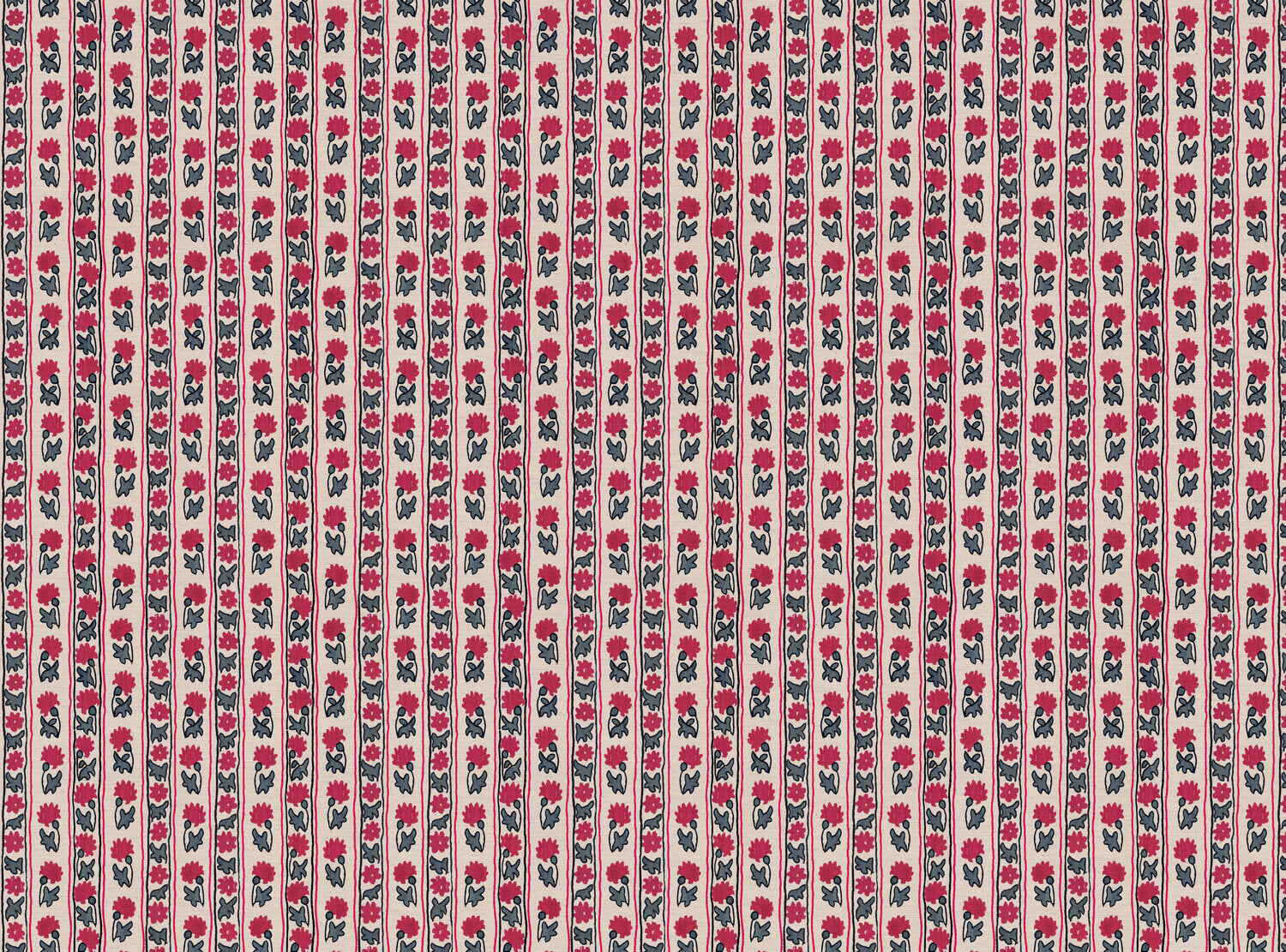 CW: Warm red and grey blue | BASE: Natural Luxury Linen