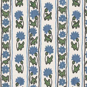 Soft blue and green