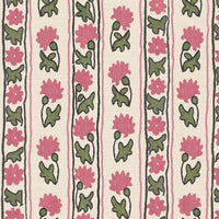 Soft pink and green