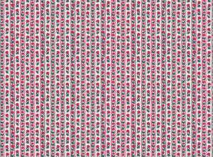 Warm red and grey blue